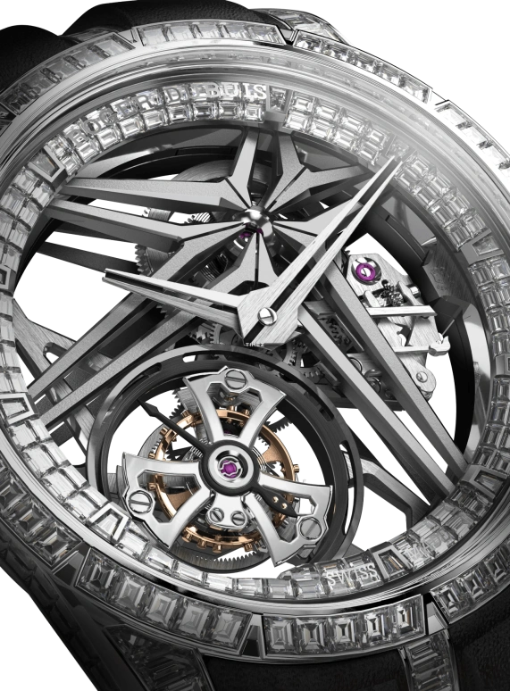 Roger Dubuis,Excalibur 42mm,42mm,White Gold,Skeleton,Handwound,Tourbillon,60hours,RDDBEX0839