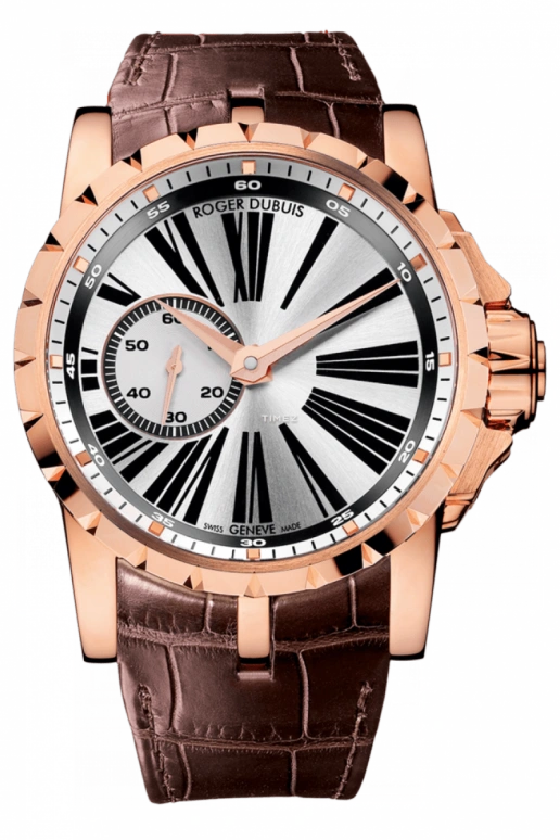 Roger Dubuis,Excalibur 42mm,42mm,Rose Gold,42hours,In-house Caliber,Sapphire,Crystal Glass,RDDBEX0246