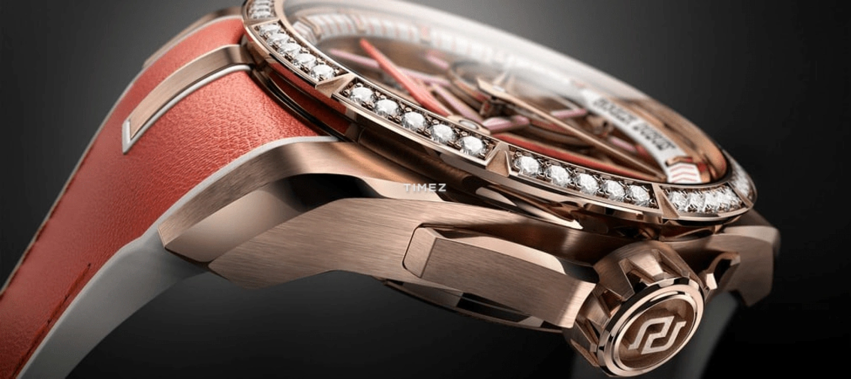 Roger Dubuis,Excalibur 42mm,42mm,Pink Gold,Skeleton,Automatic,72hours,In-house Caliber,RDDBEX1137