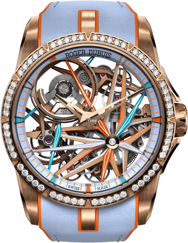 Roger Dubuis,Excalibur 42mm,42mm,Eon Gold™,Skeleton,Automatic,72hours,In-house Caliber,RDDBEX1037