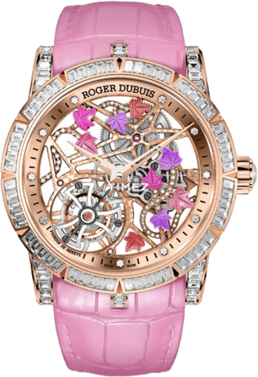 Roger Dubuis,Excalibur 42mm,42mm,Rose Gold,Handwound,60hours,In-house Caliber,RDDBEX0512