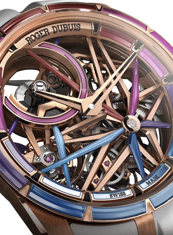 Roger Dubuis,Excalibur 42mm,42mm,Eon Gold™,Skeleton,Automatic,72hours,In-house Caliber,RDDBEX0950