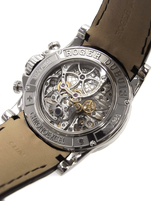 Roger Dubuis,Excalibur 45mm,45mm,Stainless Steel,Yellow,Automatic,Chronograph,Sapphire,RDDBEX0114