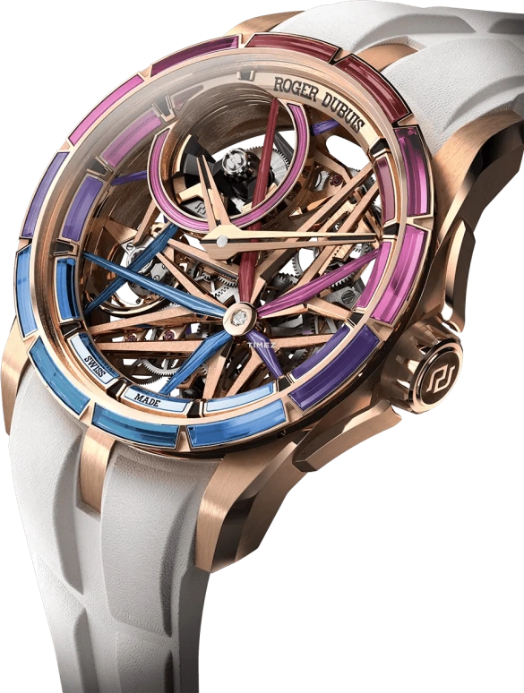 Roger Dubuis,Excalibur 42mm,42mm,Eon Gold™,Skeleton,Automatic,72hours,In-house Caliber,RDDBEX0950