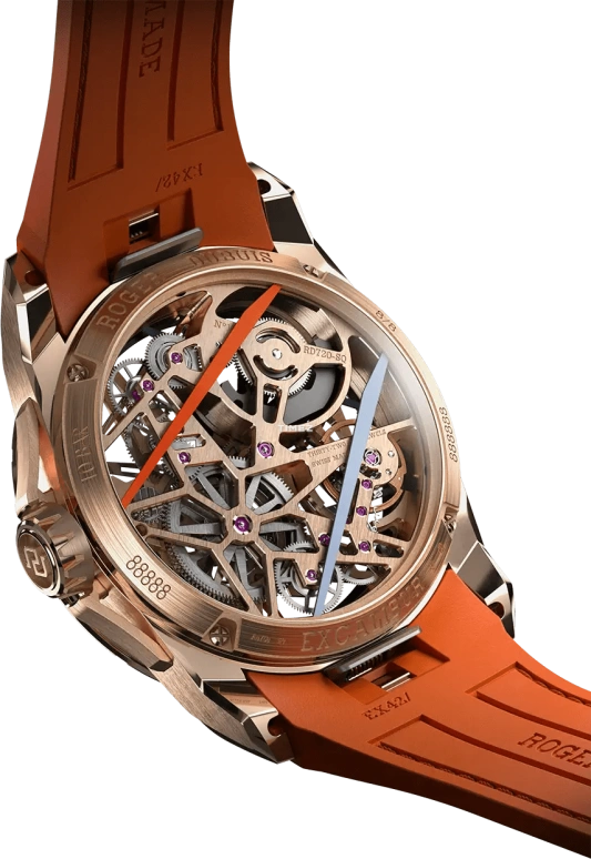 Roger Dubuis,Excalibur 42mm,42mm,Eon Gold™,Skeleton,Automatic,72hours,In-house Caliber,RDDBEX1037