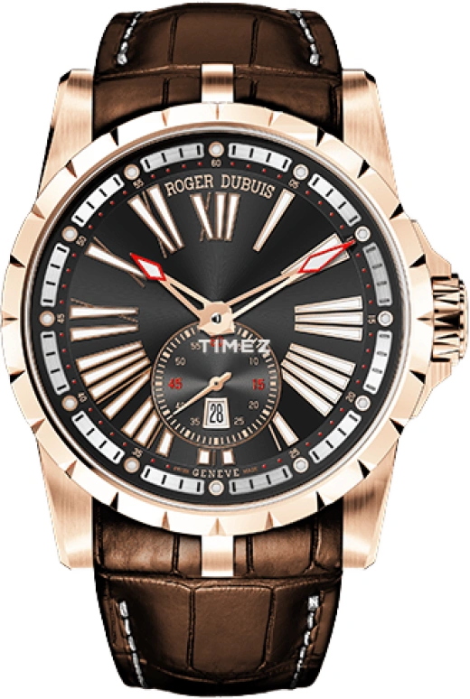 Roger Dubuis,Excalibur 45mm,45mm,Rose Gold,Automatic,48hours,In-house Caliber,RDDBEX0566