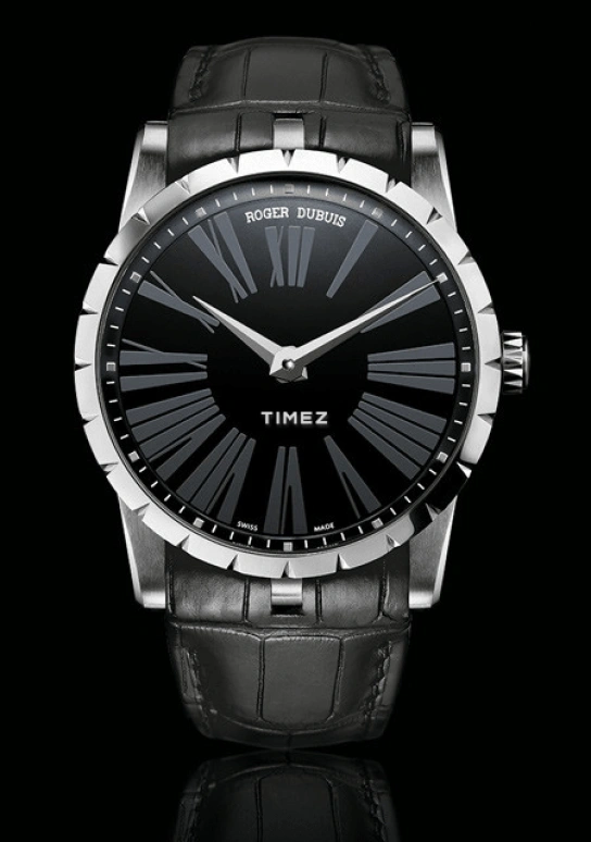 Roger Dubuis,Excalibur 42mm,42mm,White Gold,Black,Automatic,52hours,In-house Caliber,RDDBEX0350