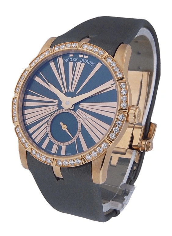 Roger Dubuis,Excalibur 36mm,36mm,Rose Gold,Black,Automatic,48hours,In-house Caliber,RDDBEX0355