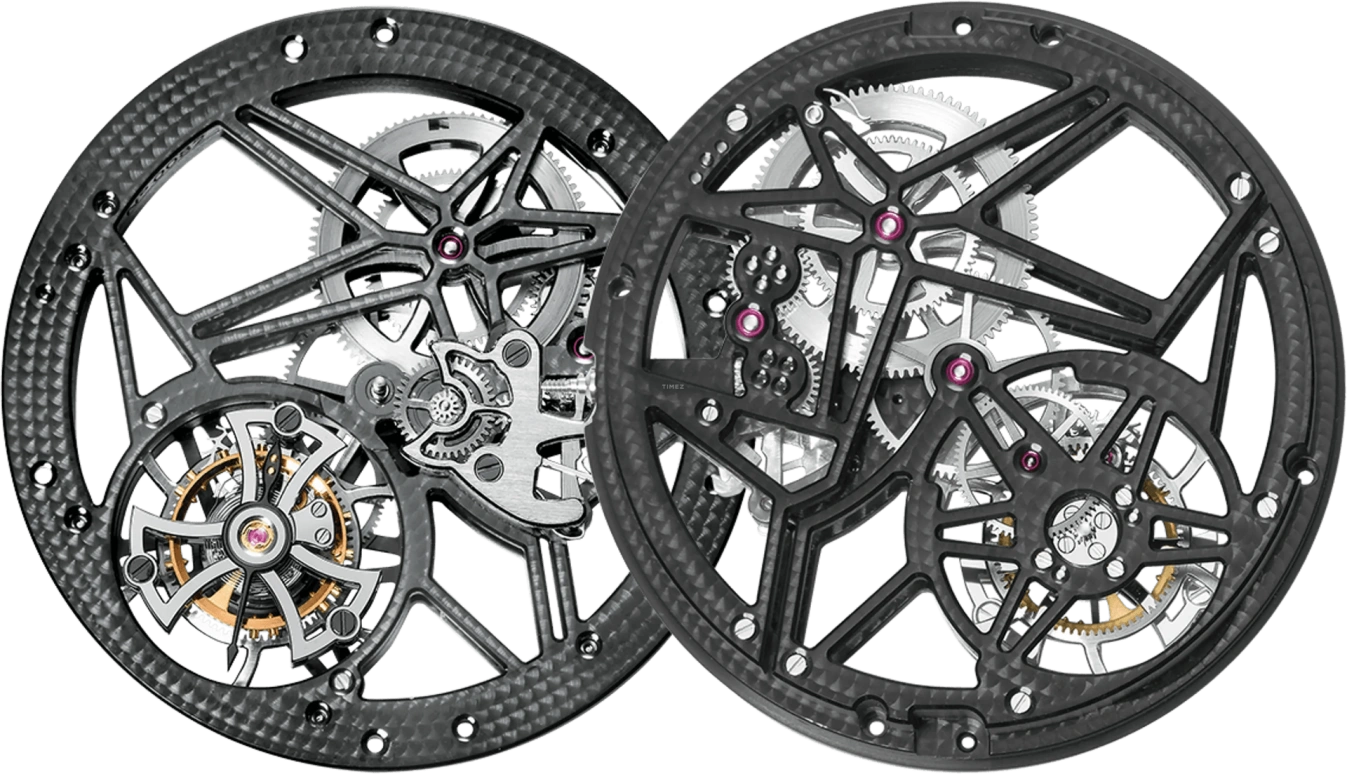 Roger Dubuis,Excalibur Spider 45mm,45mm,Titanium,Handwound,60hours,In-house Caliber,RDDBEX0545