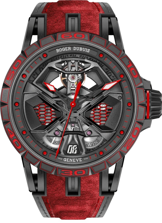 Roger Dubuis,Excalibur 45mm,45mm,Titanium,Automatic,60hours,In-house Caliber,RDDBEX0974