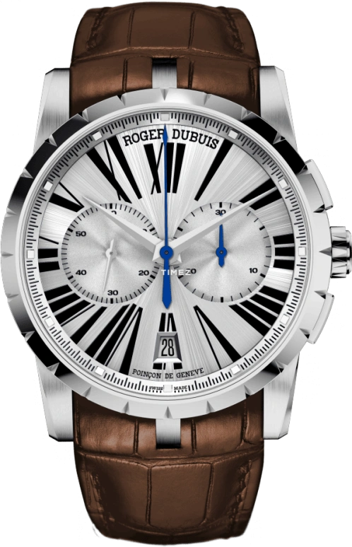 Roger Dubuis,Excalibur 42mm,42mm,Stainless Steel,Silver,Automatic,52hours,In-house Caliber,RDDBEX0388