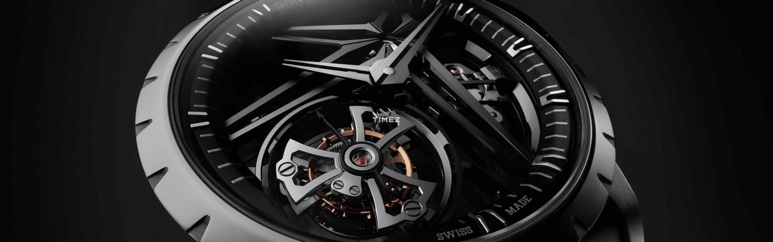 Roger Dubuis,Excalibur 42mm,42mm,Titanium,Skeleton,Handwound,Tourbillon,72hours,RDDBEX1112