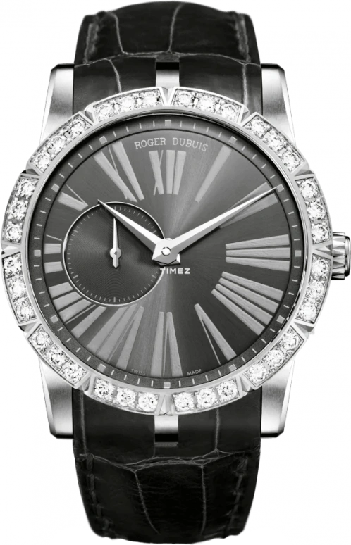 Roger Dubuis,Excalibur 42mm,42mm,White Gold,Black,Grey,Automatic,52hours,In-house Caliber,RDDBEX0347