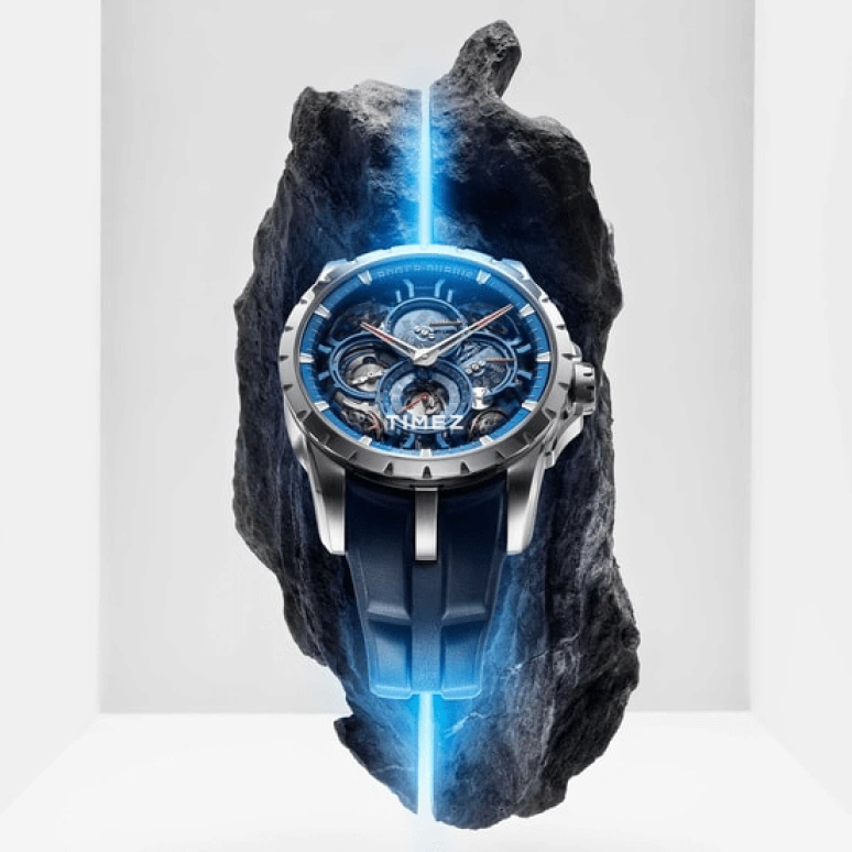 Roger Dubuis,Excalibur 48mm,48mm,Cobalt Alloy,Blue,Automatic,Perpetual Calendar,Leap Year,Month,Date,40hours,In-house Caliber,RDDBEX1127