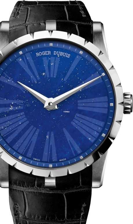 Roger Dubuis,Excalibur 42mm,42mm,White Gold,Blue,Automatic,52hours,In-house Caliber,RDDBEX0349