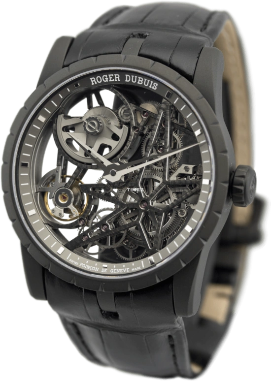 Roger Dubuis,Excalibur 42mm,42mm,Titanium,Skeleton,Automatic,60hours,In-house Caliber,RDDBEX0473