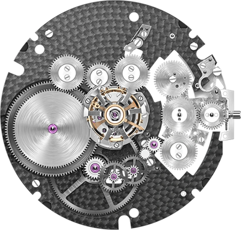 Roger Dubuis,Knights of The Round Table 45mm,45mm,Rose Gold,Handwound,72hours,In-house Caliber,RDDBEX1025