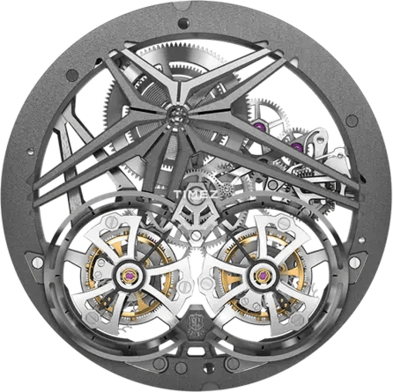 Roger Dubuis,Excalibur 45mm,45mm,Cobalt-chromium Alloy,Silver,Handwound,Tourbillon,72hours,RDDBEX1109