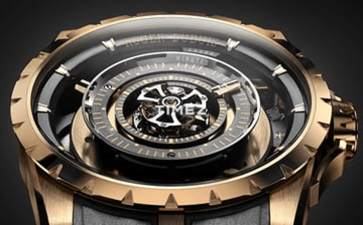Roger Dubuis,Hyper Watches™ 45mm,45mm,Rose Gold,Skeleton,Handwound,Tourbillon,72hours,RDDBEX1119