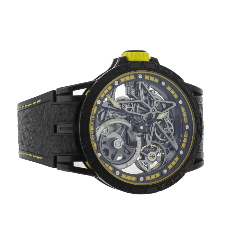 Roger Dubuis,Excalibur 45mm,45mm,Titanium,Skeleton,Automatic,60hours,In-house Caliber,RDDBEX0616
