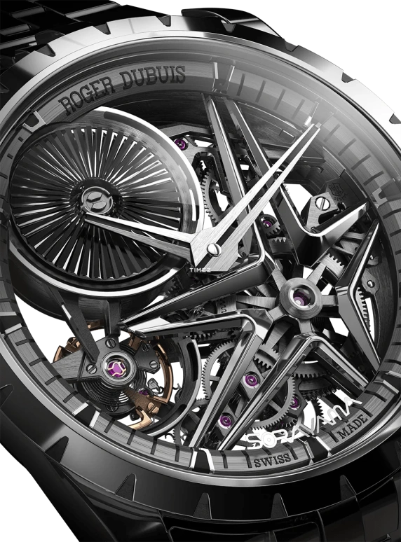 Roger Dubuis,Excalibur 42mm,42mm,Titanium Gold,Skeleton,Automatic,72hours,In-house Caliber,RDDBEX1013