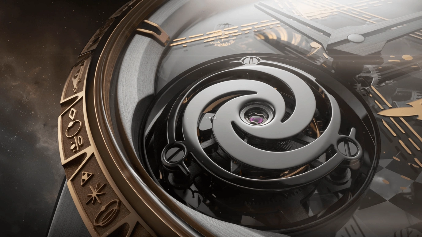 Roger Dubuis,Excalibur 42mm,42mm,Titanium,Rose Gold,Grey,Handwound,Tourbillon,72hours,RDDBEX1125