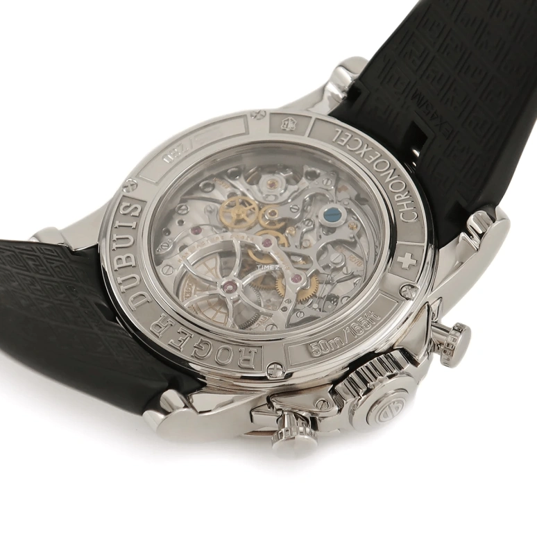 Roger Dubuis,Excalibur 45mm,45mm,Stainless Steel,Yellow,Automatic,Chronograph,Sapphire,RDDBEX0114