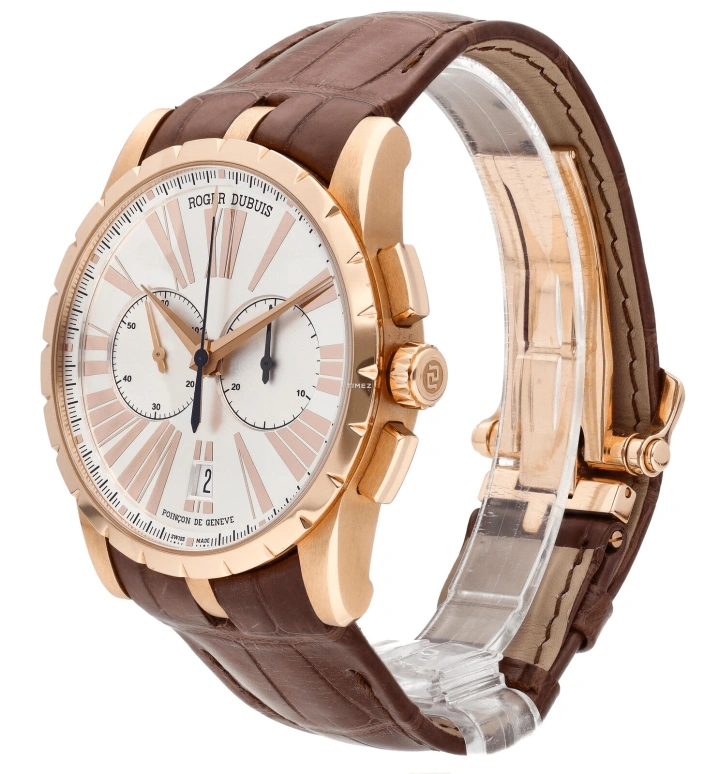 Roger Dubuis,Excalibur 42mm,42mm,Rose Gold,Automatic,Chronograph,Day,RDDBEX0390