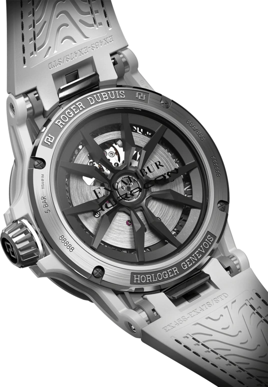 Roger Dubuis,Excalibur Spider 45mm,45mm,Titanium,Ceramic,Luminous,White,Automatic,60hours,In-house Caliber,RDDBEX0947