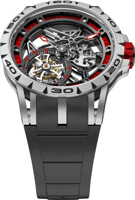 Roger Dubuis,Excalibur Spider 45mm,45mm,Titanium,Handwound,60hours,In-house Caliber,RDDBEX0545