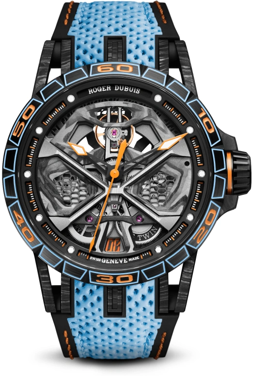 Roger Dubuis,Excalibur Spider 45mm,45mm,Carbon,Skeleton,Automatic,60hours,In-house Caliber,RDDBEX0828