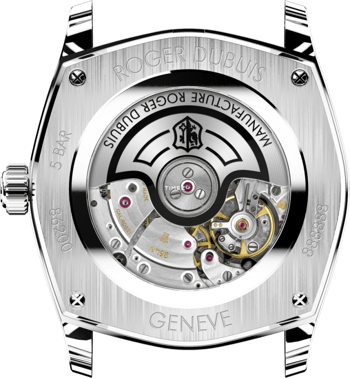 Roger Dubuis,La Monégasque 42mm,42mm,Stainless Steel,Grey,Black,Automatic,48hours,In-house Caliber,RDDBMG0001