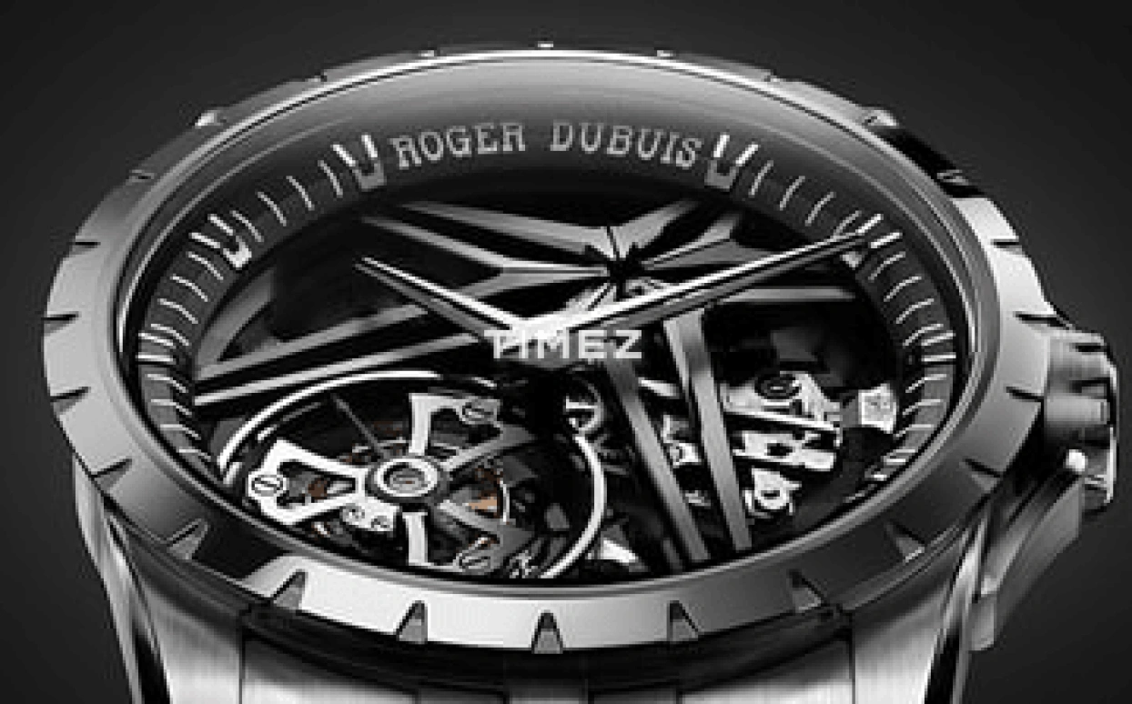 Roger Dubuis,Excalibur 42mm,42mm,Titanium,Skeleton,Handwound,Tourbillon,72hours,RDDBEX1112