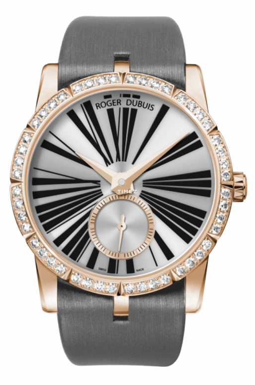 Roger Dubuis,Excalibur 36mm,36mm,Rose Gold,Silver White,Automatic,48hours,In-house Caliber,RDDBEX0275