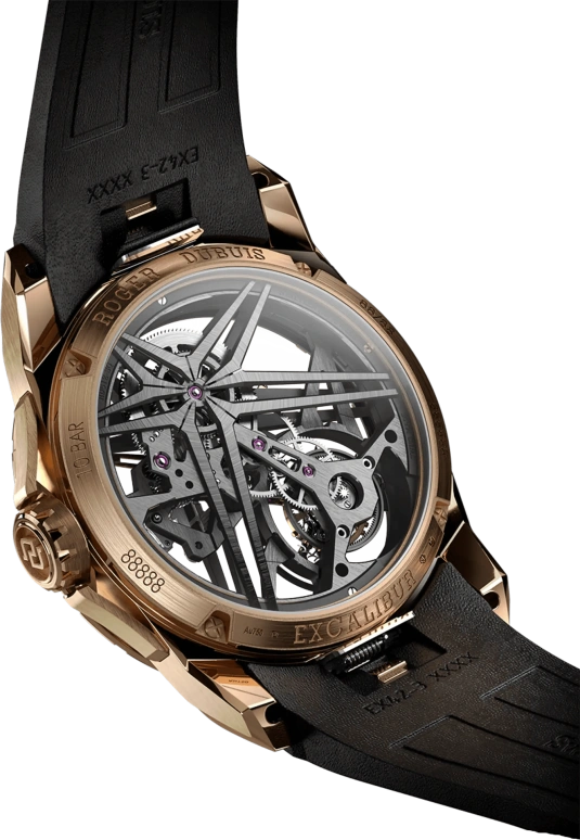 Roger Dubuis,Excalibur 42mm,42mm,Rose Gold,Handwound,72hours,In-house Caliber,RDDBEX0836