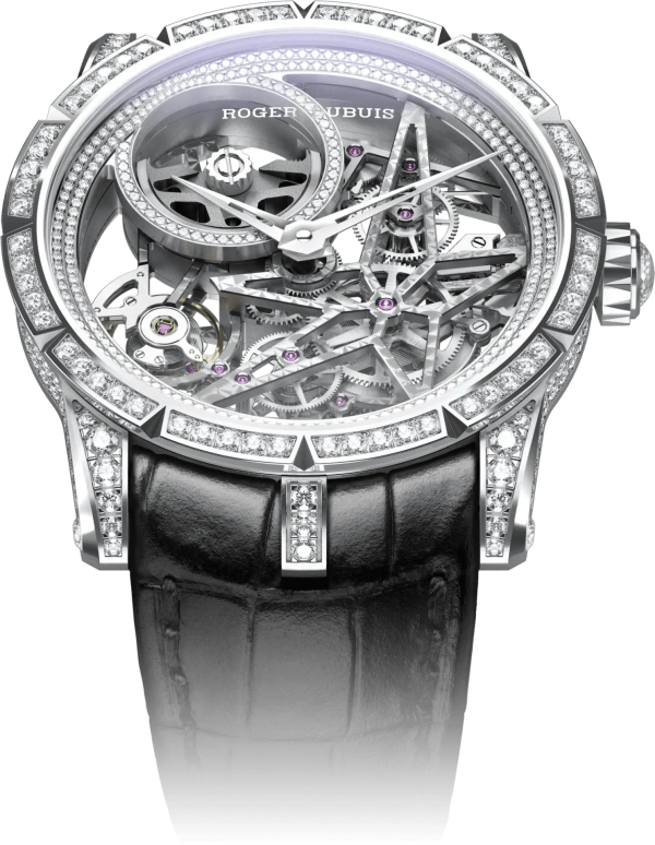 Roger Dubuis,Excalibur 42mm,42mm,White Gold,Automatic,60hours,In-house Caliber,RDDBEX0807