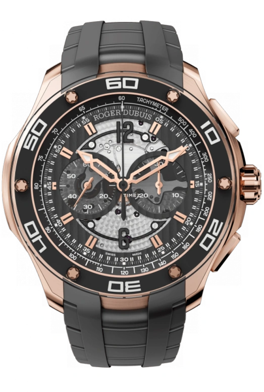 Roger Dubuis,Pulsion 44mm,44mm,Rose Gold,Skeleton,Automatic,Chronograph,52hours,RDDBPU0003