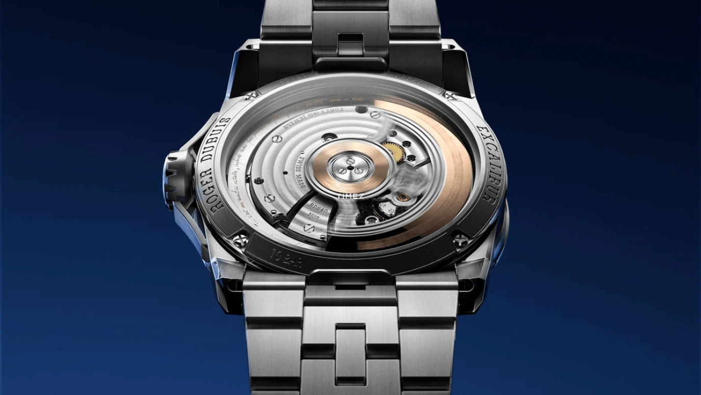 Roger Dubuis,Excalibur 40mm,40mm,Stainless Steel,Blue,Automatic,Date,Day,Retrograde,RDDBEX1209