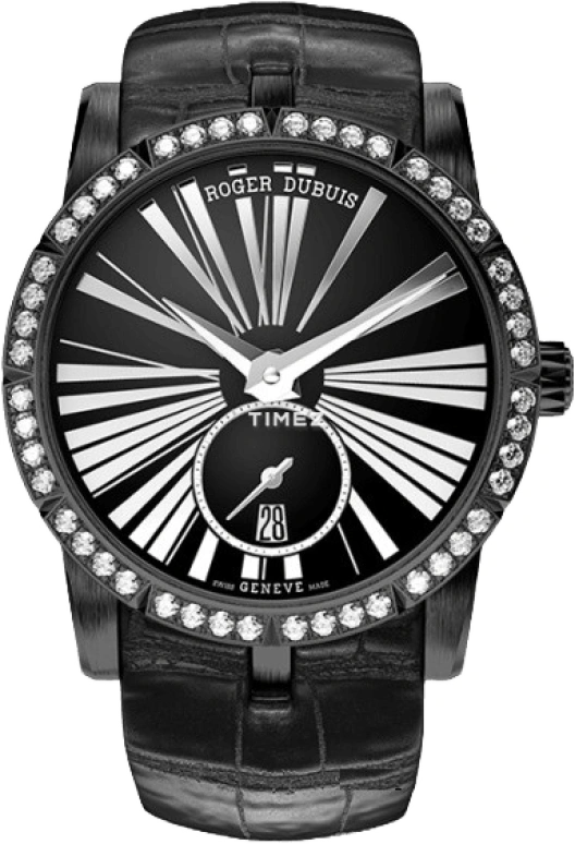 Roger Dubuis,Excalibur 36mm,36mm,Titanium,Black,Automatic,48hours,In-house Caliber,RDDBEX0593