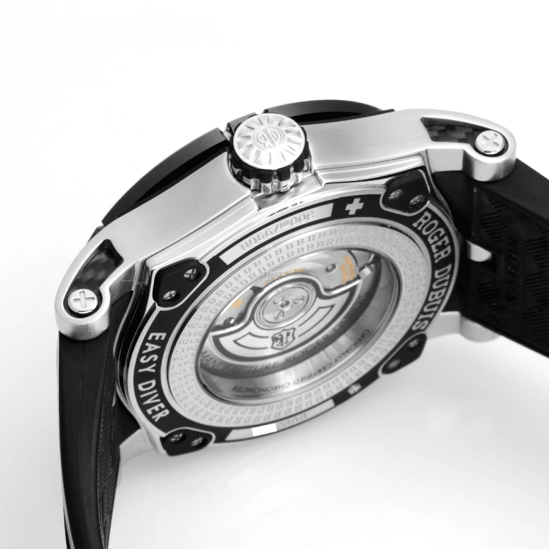 Roger Dubuis,Easy Diver 46mm,46mm,Stainless Steel,Black,Automatic,48hours,In-house Caliber,RDDBSE0280