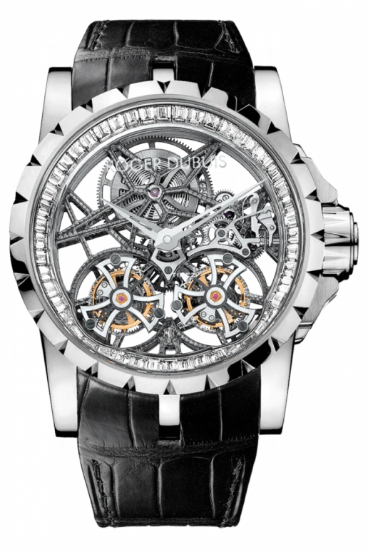 Roger Dubuis,Excalibur 45mm,45mm,White Gold,Handwound,50hours,In-house Caliber,RDDBEX0252