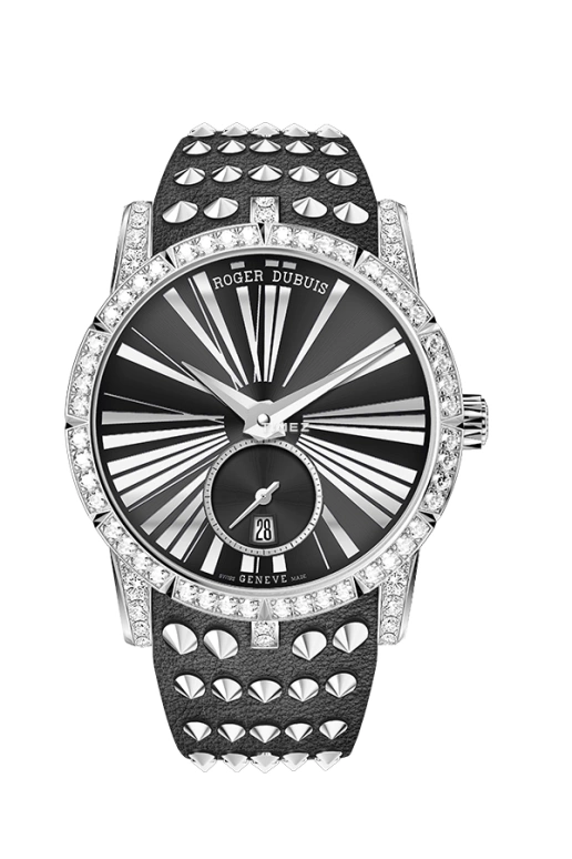 Roger Dubuis,Excalibur 36mm,36mm,White Gold,Black,Automatic,Day,48hours,RDDBEX0666