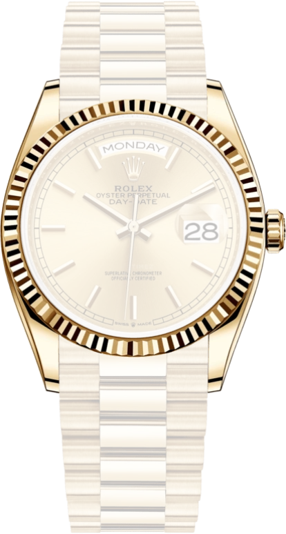 Rolex,Day-Date 36 36mm,36mm,Yellow Gold,Champagne,Automatic,Date,Day,128238,128238-0045