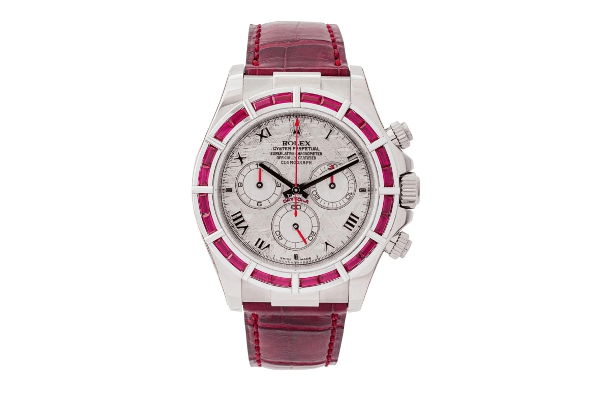 Rolex,Daytona 40mm,40mm,White Gold,Silver,Automatic,Chronograph,72hours,116589SALV POA