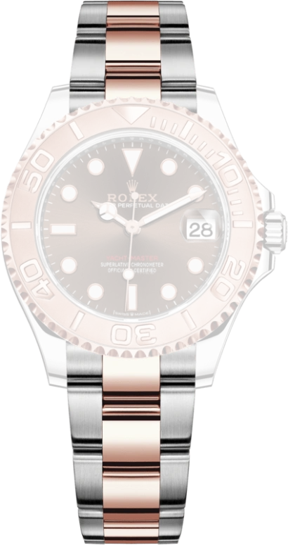 Rolex,Yacht-Master 37mm,37mm,Stainless Steel,Everose Gold,Chocolate,Automatic,Day,55hours,268621,268621-0003