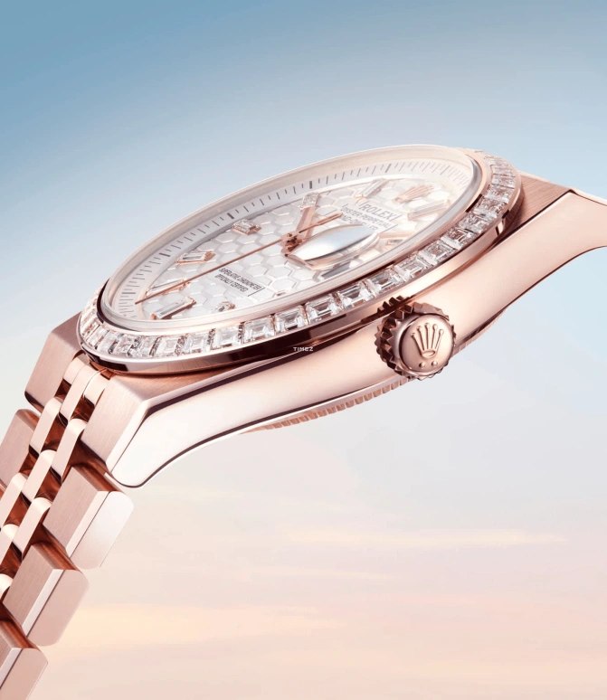 Rolex,Land‑Dweller 40mm,40mm,Everose Gold,White,Automatic,Day,66hours,127385TBR,127385TBR-0003