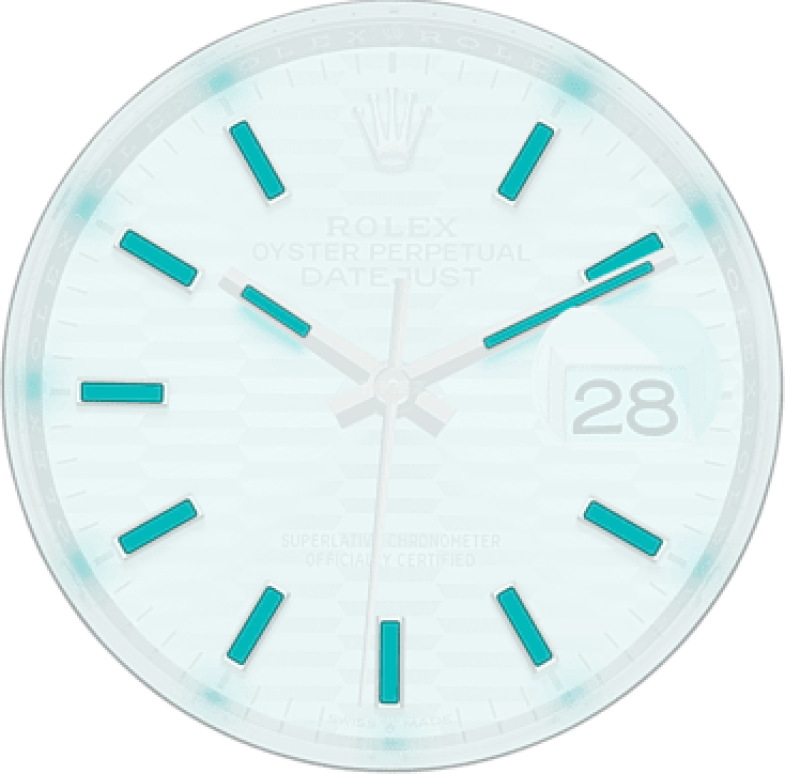 Rolex,Datejust 36 36mm,36mm,Rose Gold,Stainless Steel,Silver,Automatic,Day,70hours,126231,126231-0033