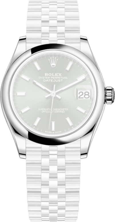Rolex,Datejust 31 31mm,31mm,Stainless Steel,Green,Automatic,Day,55hours,278240,278240-0012