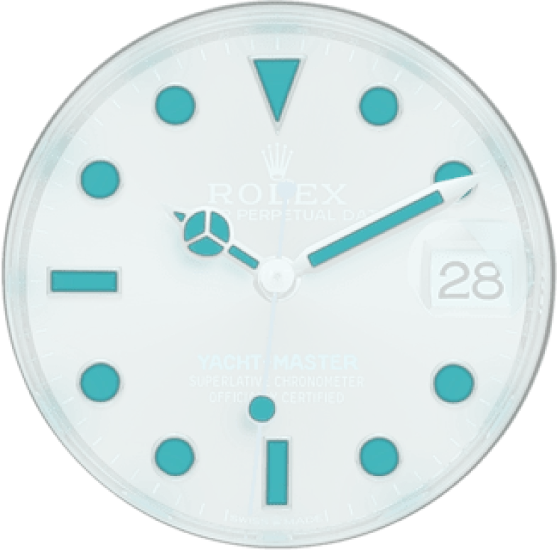 Rolex,Yacht-Master 37mm,37mm,Platinum,Stainless Steel,Grey,Automatic,Day,55hours,268622,268622-0002