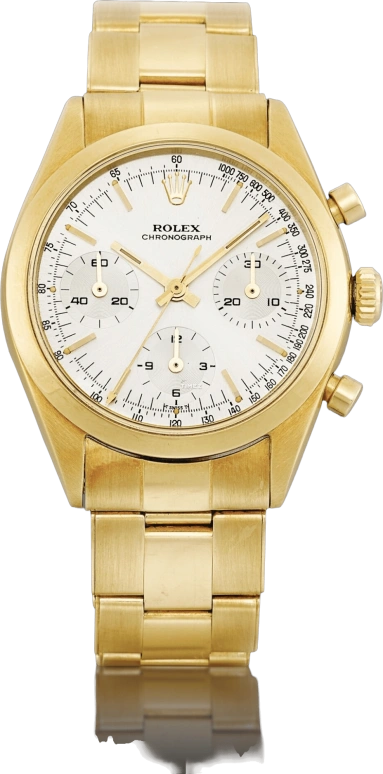 Rolex,Daytona 37mm,37mm,Yellow Gold,Silver White,White,Handwound,Chronograph,In-house Caliber,6238 White